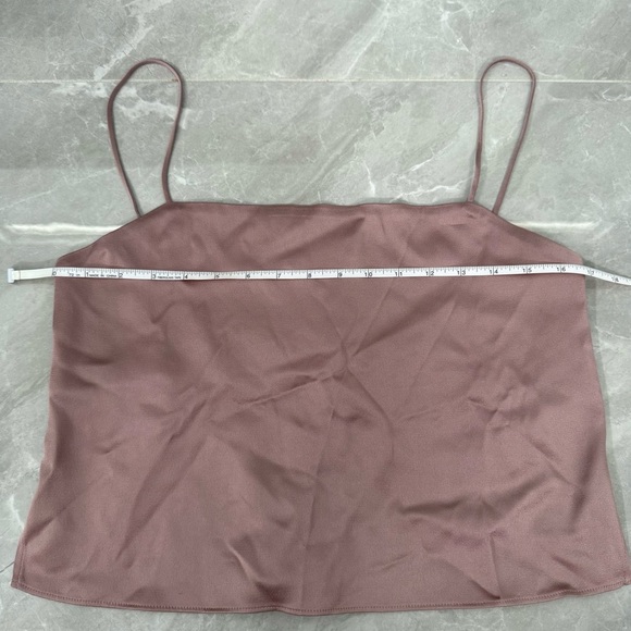 Women’s Massimo Dutti Strappy Flowy Spaghetti Strap Top Small - Picture 14 of 15